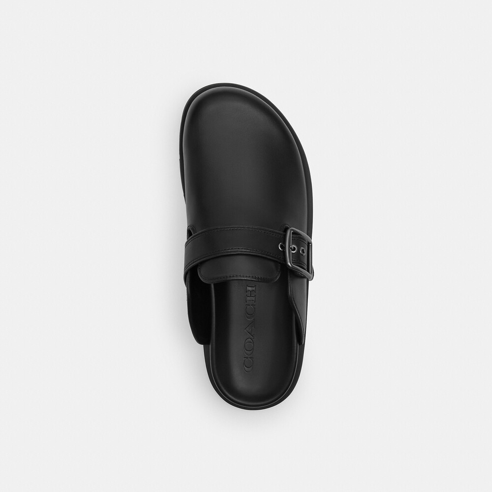 Coach Outlet Men's Buckle Clog Size 8